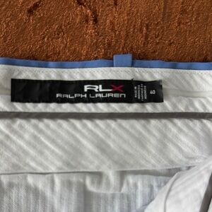 Ralph Lauren RLX White and Blue Shirt